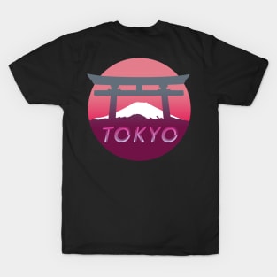 Tokyo Line Rose T-Shirt